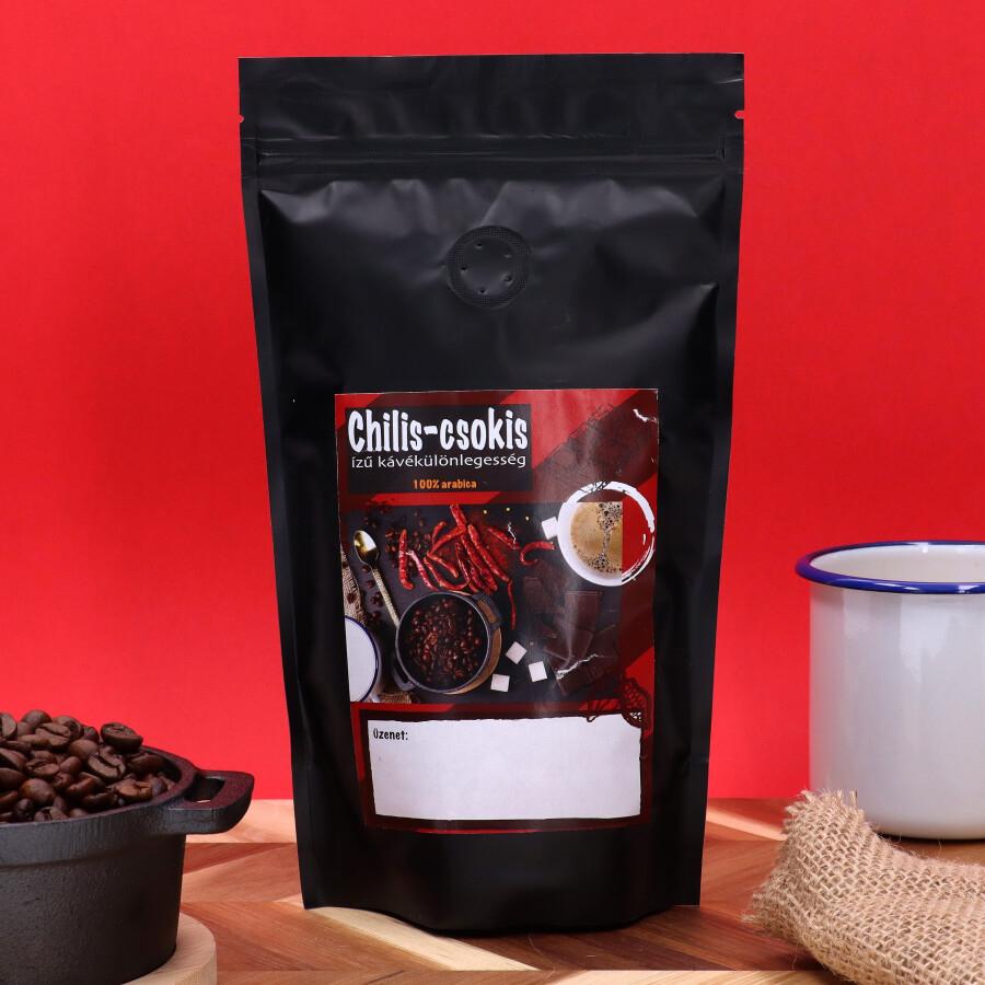 Chilis-csokis ízű őrölt kávékülönlegesség 200g