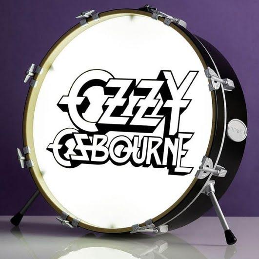 Ozzy Osbourne 3D dob formájú hangulatvilágítás