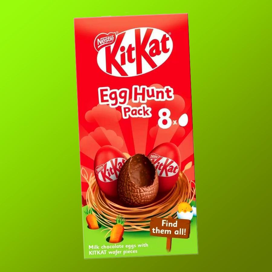 Kit Kat Egg Hunt Pack csokitojások 120g
