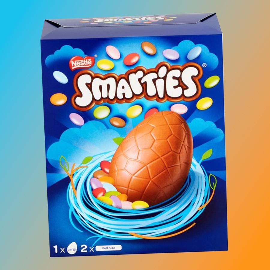 Smarties Large Egg óriás csokitojás 188g