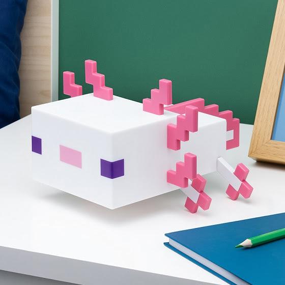 Minecraft Axolotl asztali hangulatvilágítás