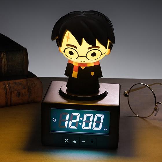 Harry Potter ébresztő óra világítással