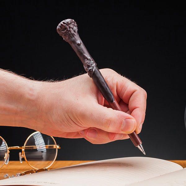 Harry Potter varázspálca mintájú toll