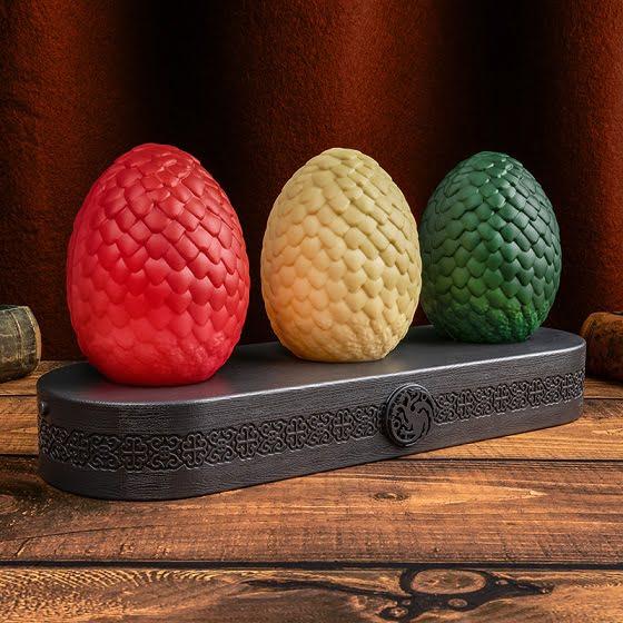 Sárkányok Háza - sárkány tojások 3D hangulatvilágítás