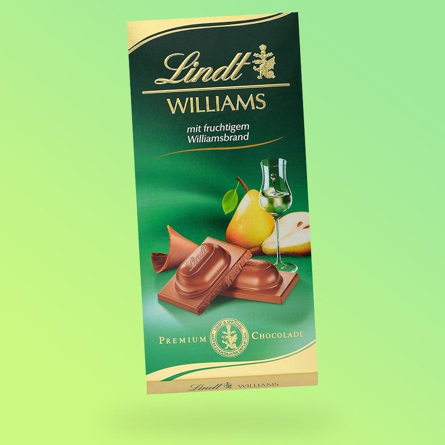Lindt Williams Vilmos körtével töltött csokoládé 100g