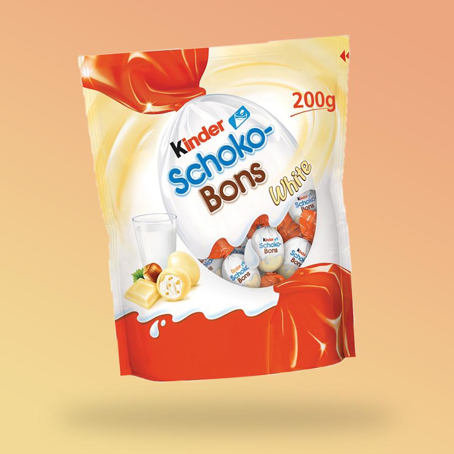 Kinder Schoko Bons White fehércsokis bonbon 200g