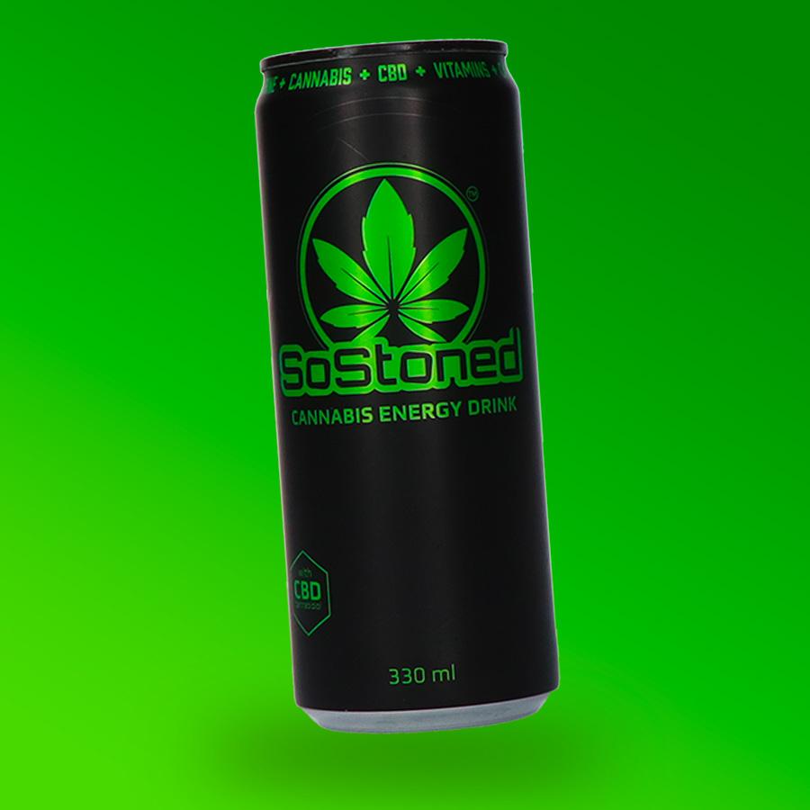 Euphoria SoStoned Cannabis energiaital 330ml