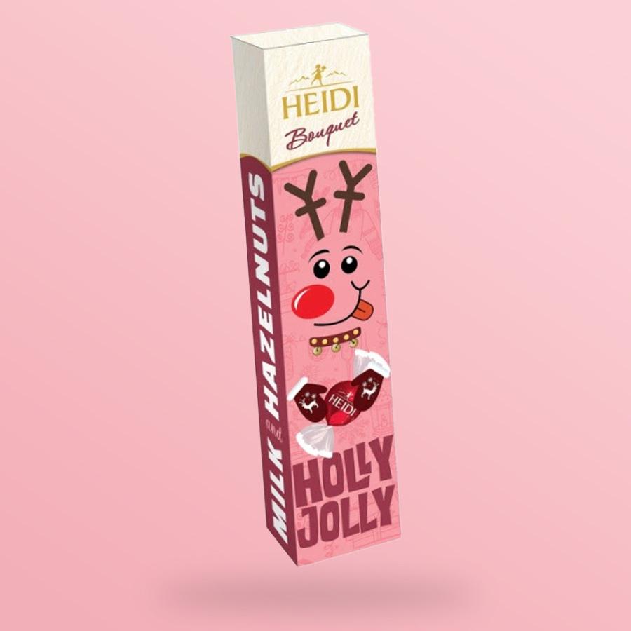 Heidi Bouquet Holly Jolly Rudolf mogyorós bonbon 70g