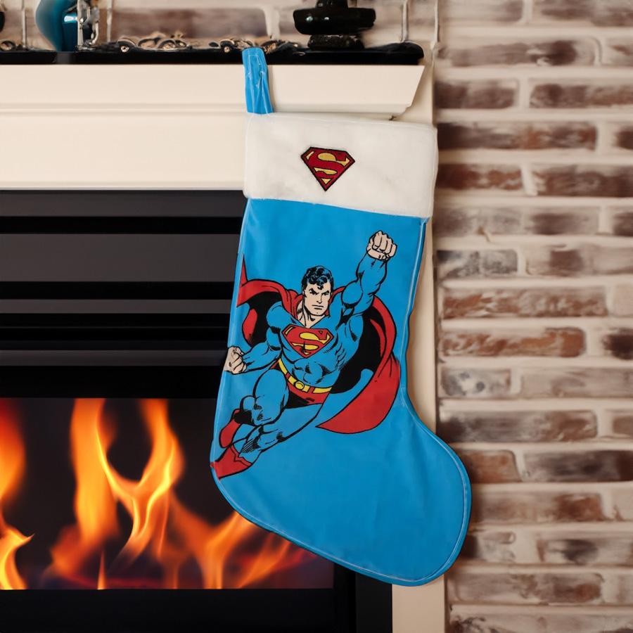 DC Comic Superman karácsonyi ajándék zokni