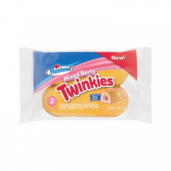 Hostess Twinkies - bogyós gyümölcs krém töltelékkel - 77g-os