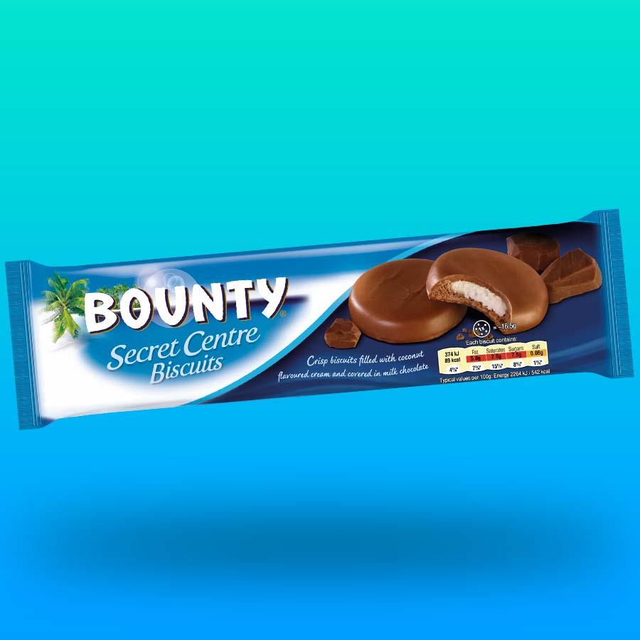 Bounty keksz csokoládé bevonattal