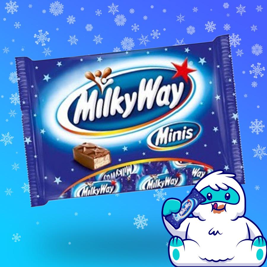 Milky Way mini csokoládék 170g