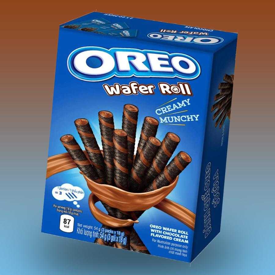 Oreo Wafer Roll csokis roletti - 54 g