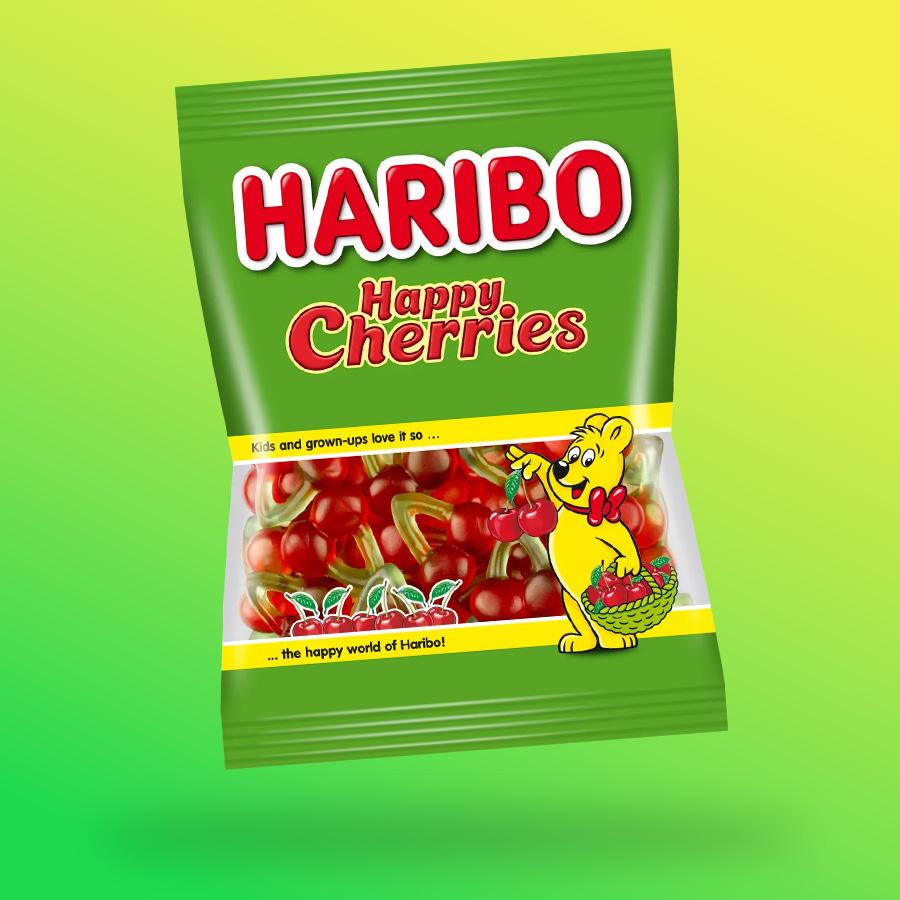 Haribo Happy Cherries gyümölcsös gumicukor 100g