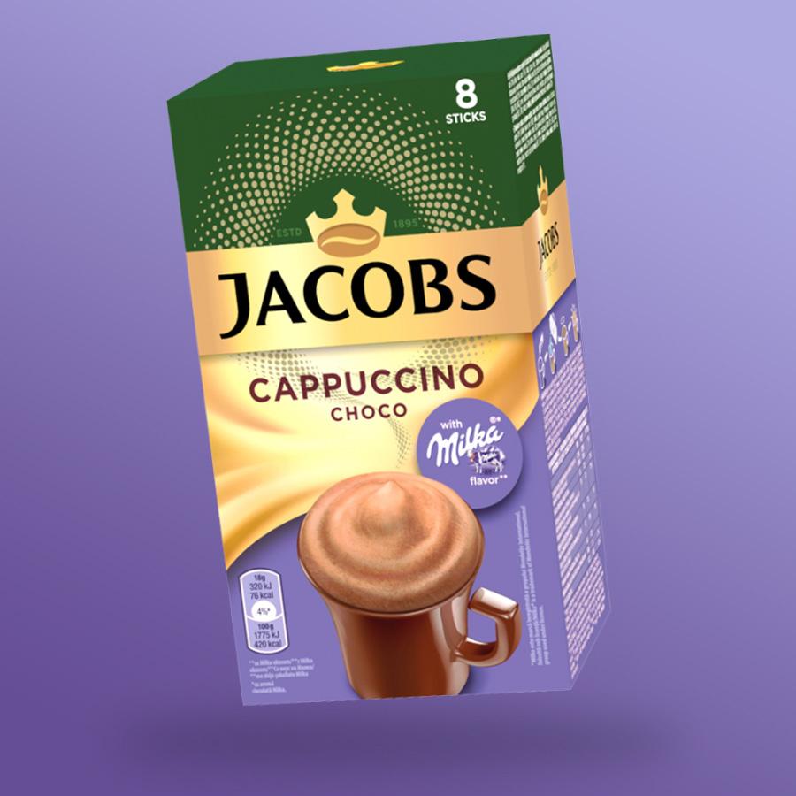 Jacobs Milka izesítésű cappuccino