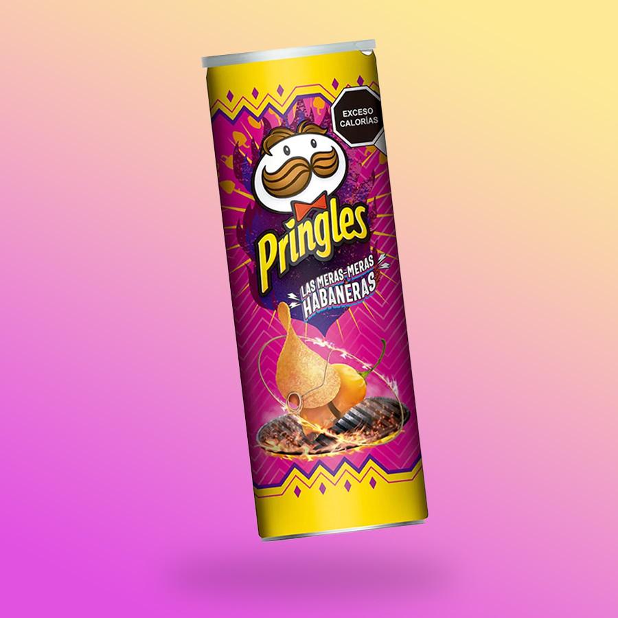 Pringles Las Meras-Meras Habanero chips 124g