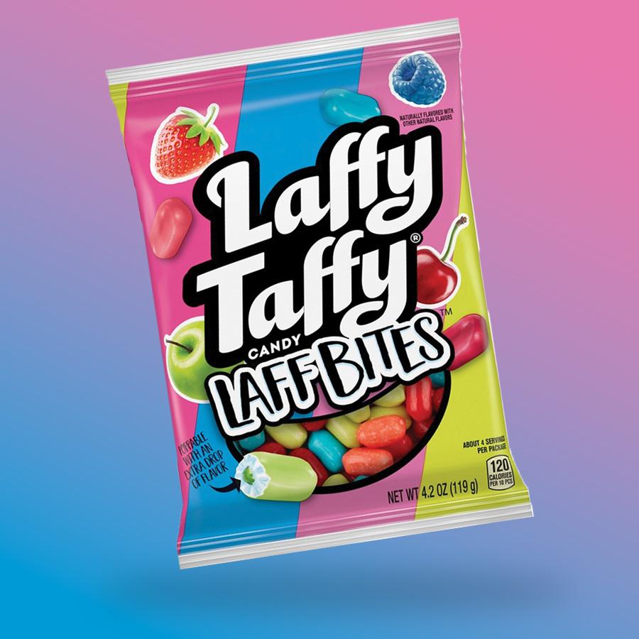 Laffy Taffy Laff bites gyümölcsös ízű cukorkák 119g-os