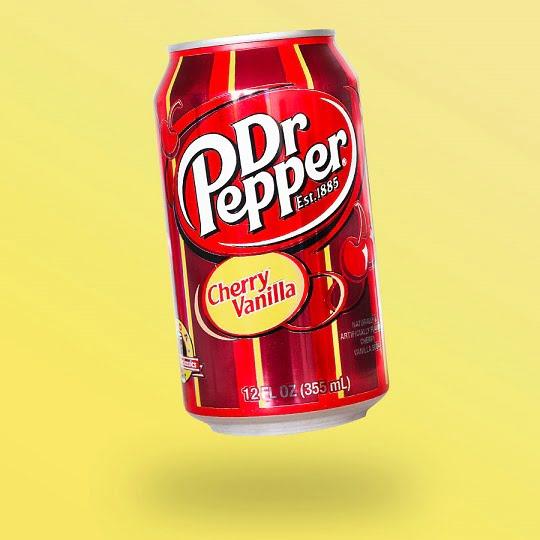 Dr. Pepper Cherry Vanilla cseresznyés-vaníliás szénsavas üdítőital 355ml