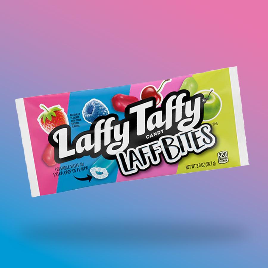 Laffy Taffy Laff bites gyümölcsös ízű cukorkák 57g-os