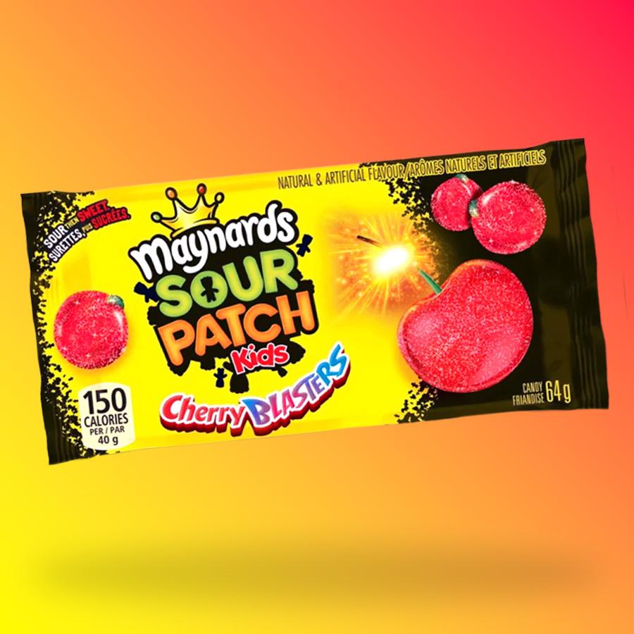 Sour Patch Kids maynardos cseresznye ízű savanyú gumicukor 64g