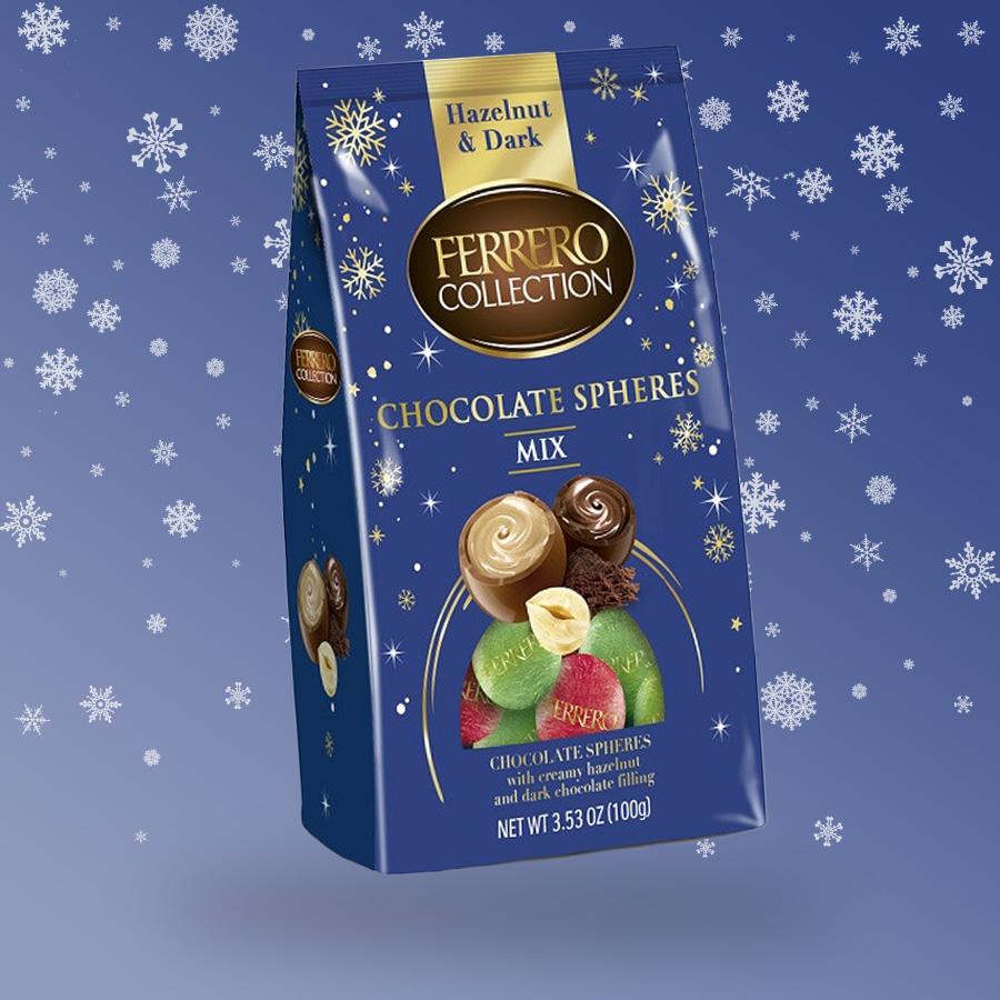 Ferrero Collection - karácsonyi csokigolyók 100g
