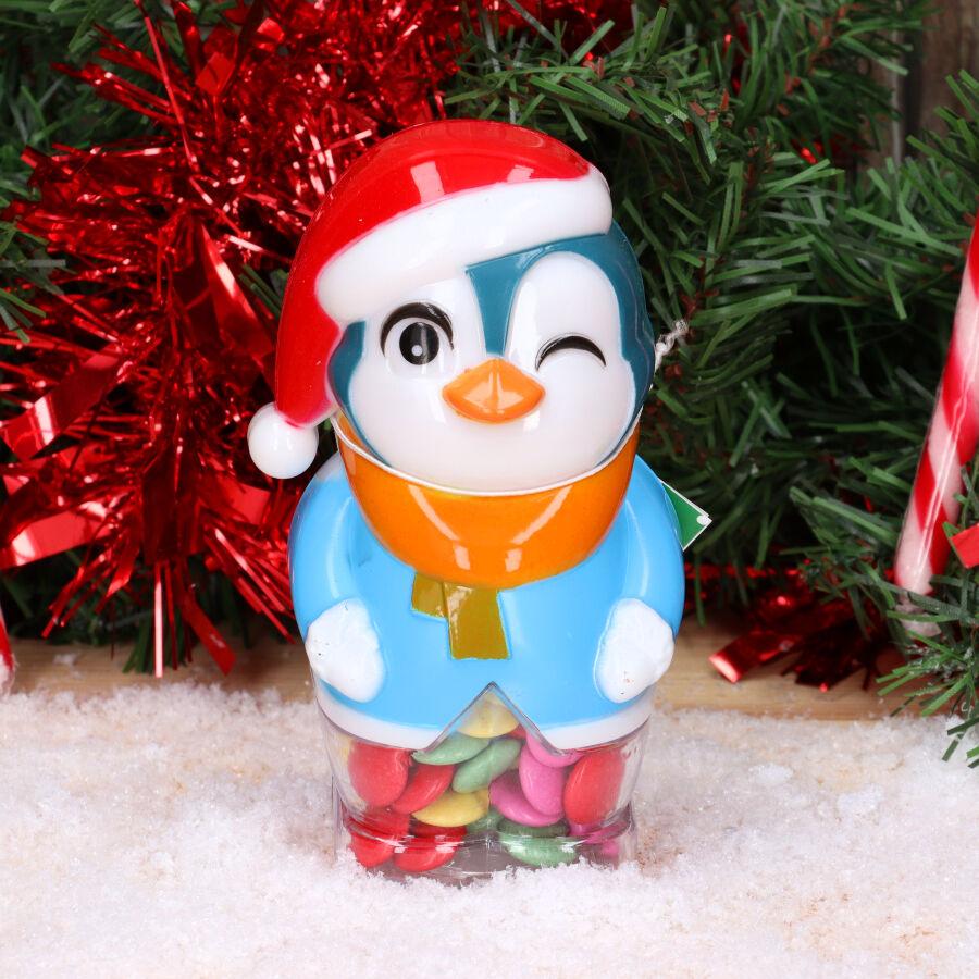 Pingvines Karácsonyi Tejcsokoládé drazsék