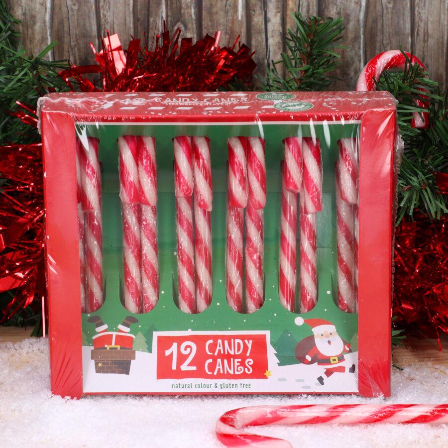 Candy Canes Christmas box 12 darabos candy cane szett