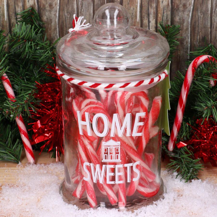 Home Sweets candy cane retro üvegben