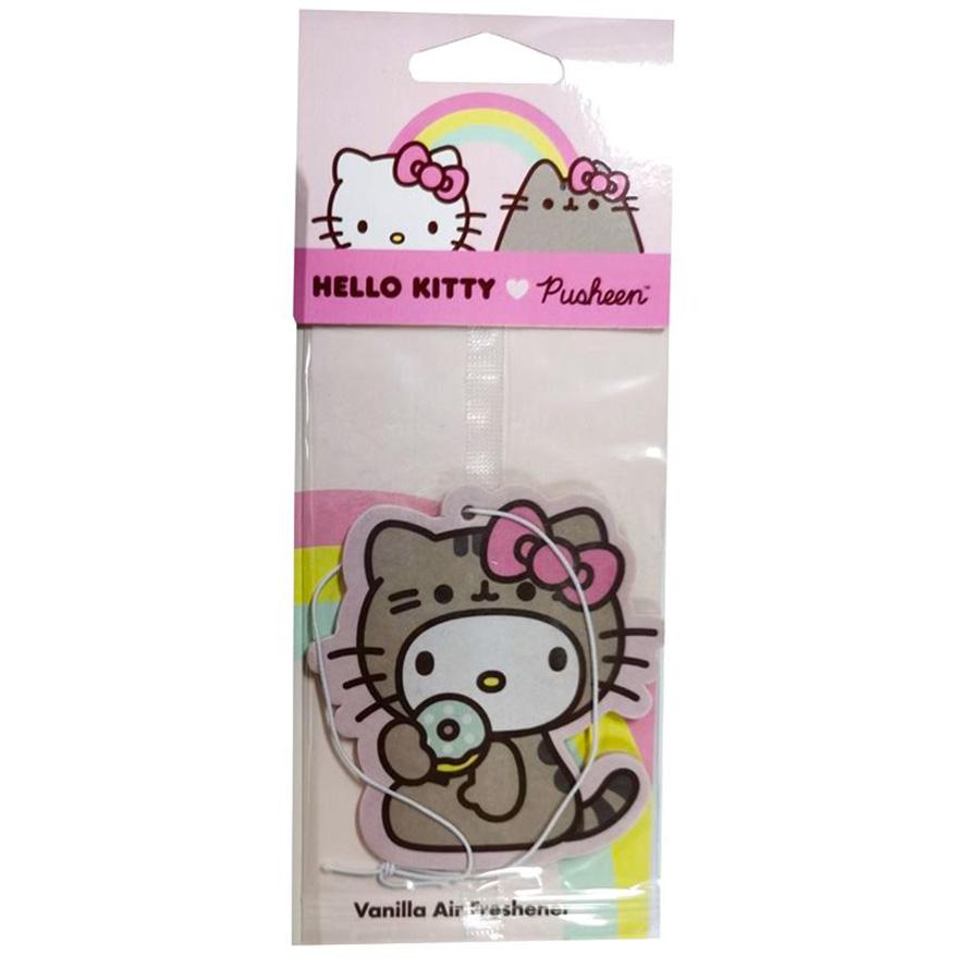 Hello Kitty és Pusheen cica Vanília illatú Autóillatosító