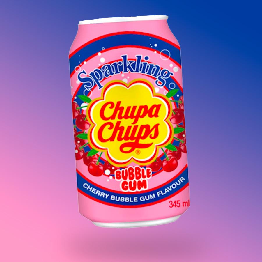 Chupa Chups cseresznyés rágó ízű szénsavas üdítőital 345ml