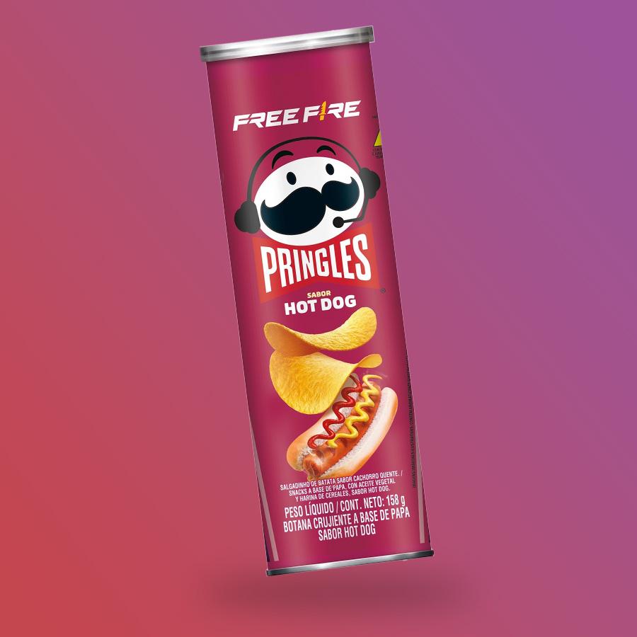 Pringles Hot-dog ízű chips 158g