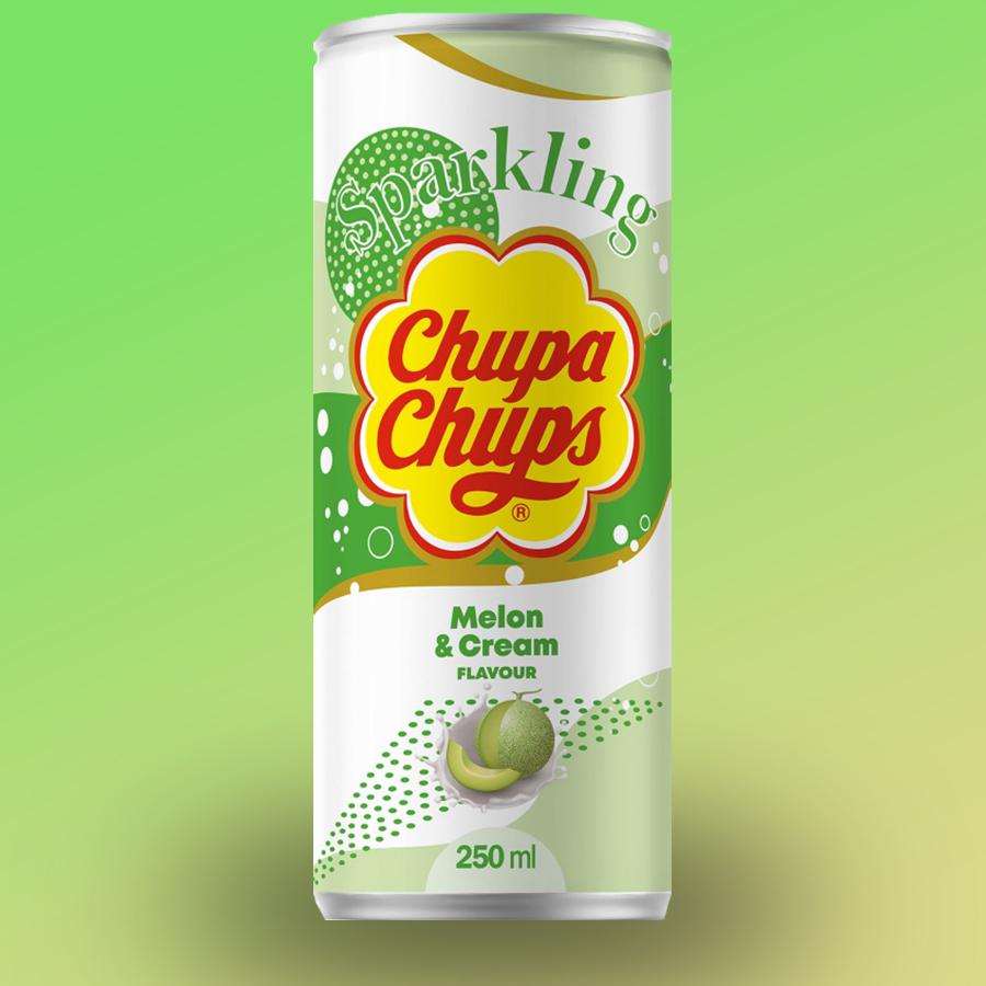 Chupa Chups sárgadinnye ízű szénsavas üdítőital (250 ml)