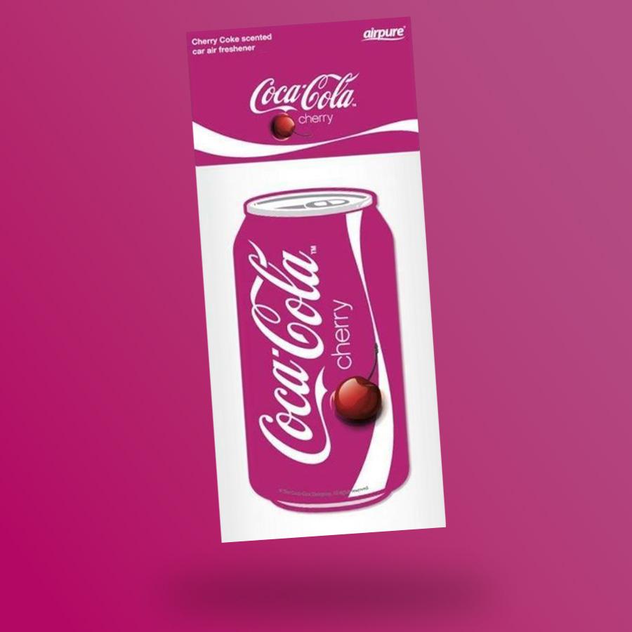 Coca cola cherry illatú autóillatosító