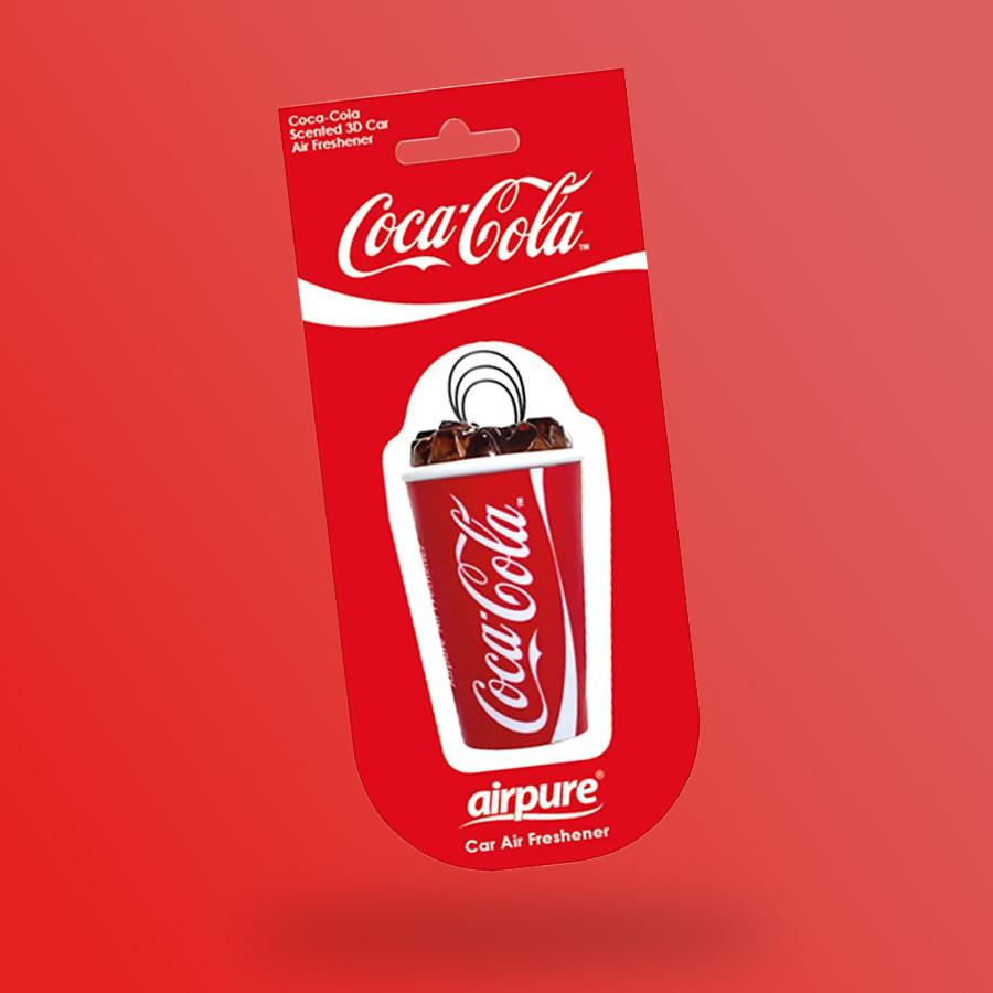 Coca cola pohár formájú illatosító 3D - original