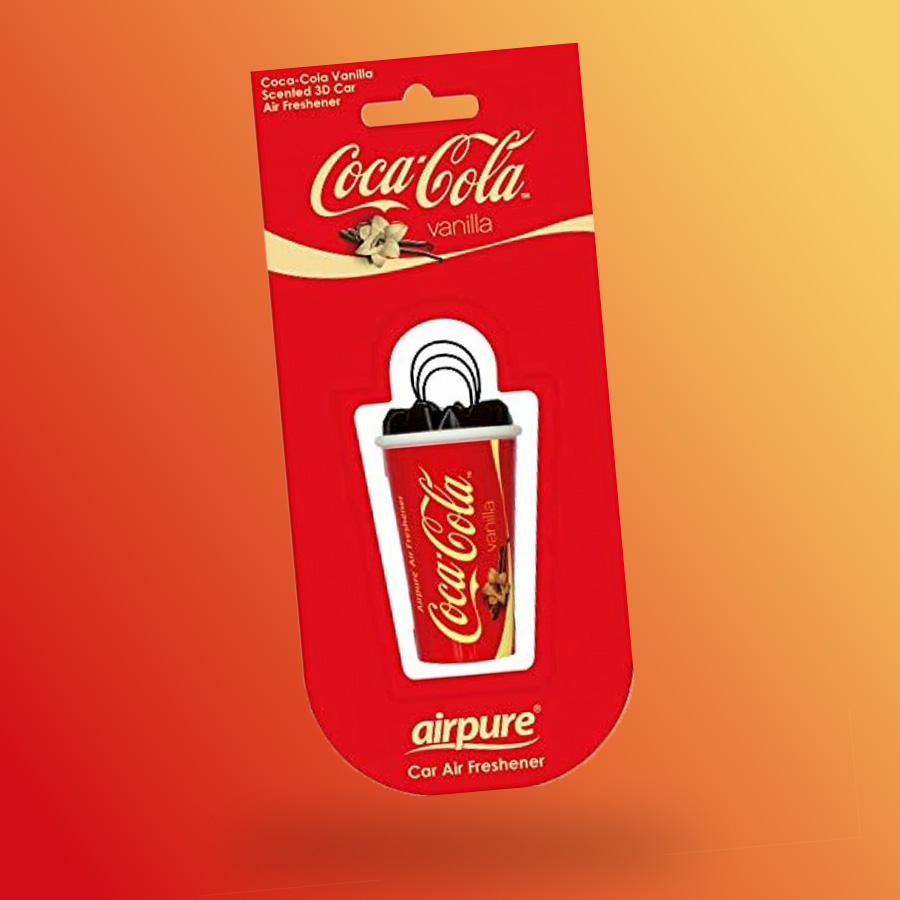 Coca cola pohár formájú illatosító 3D - Vanília