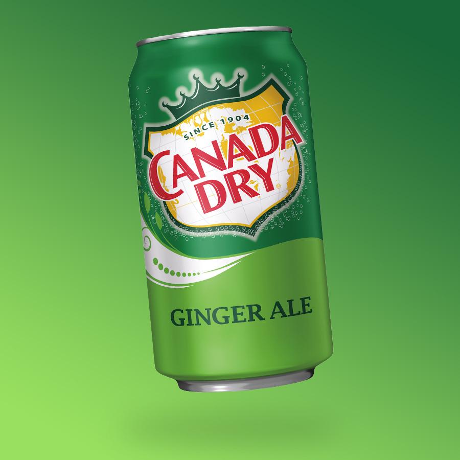 Canada Dry Ginger Ale gyömbérsör üdítőital 355ml