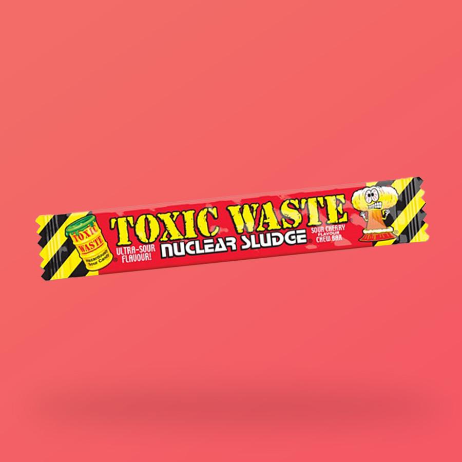 Toxic Waste Nuclear Sludge cseresznye ízű rágós cukorka 20g