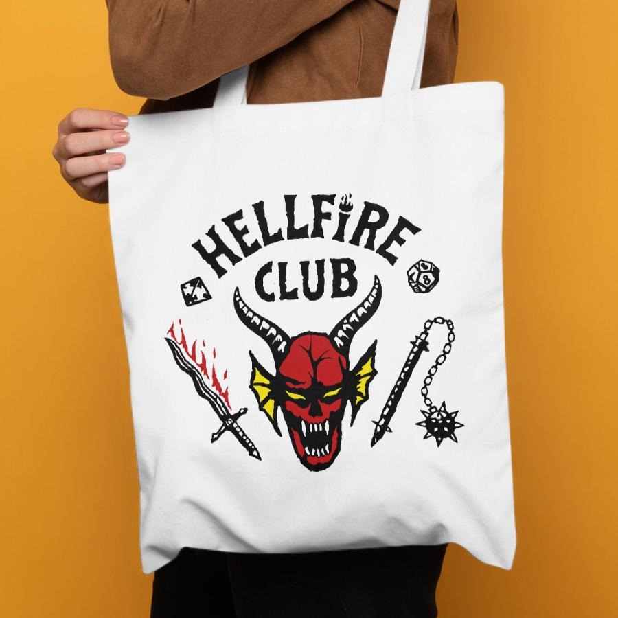 Stranger Things Hellfire Club vászontáska