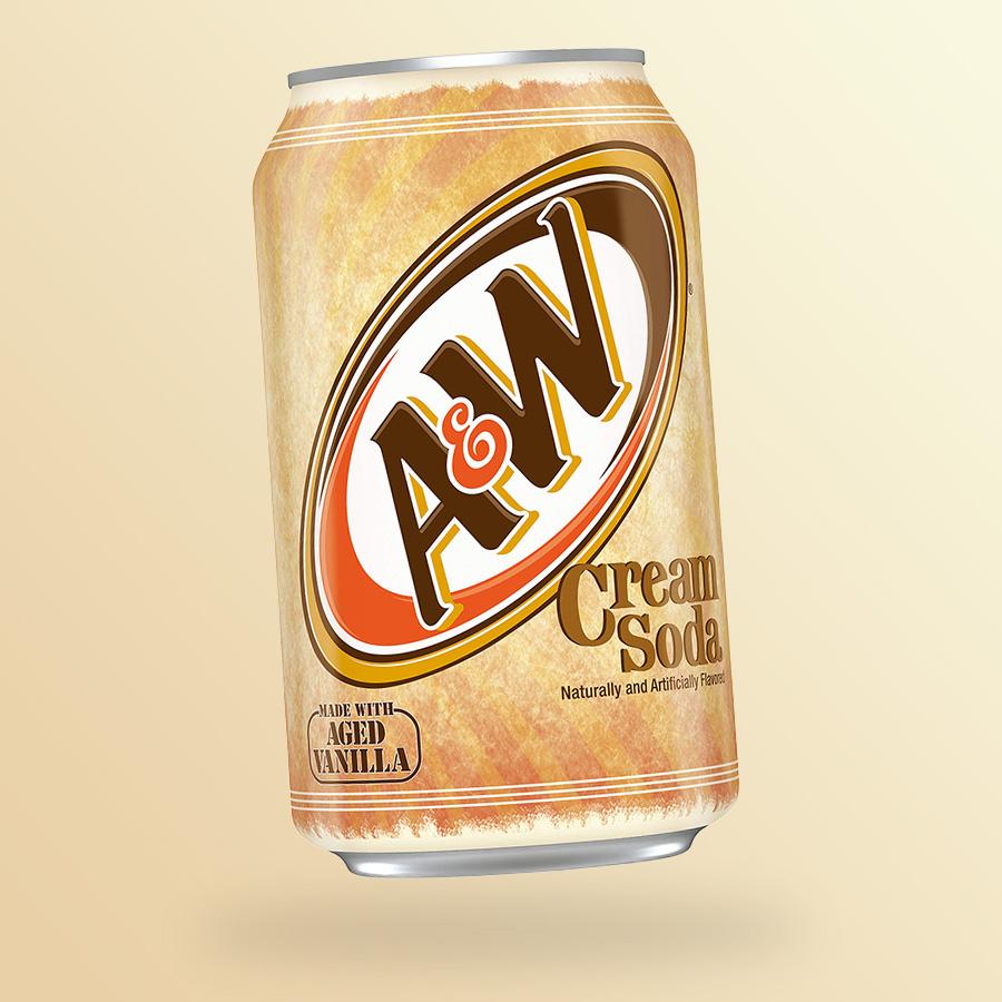 A&W cream soda - Szénsavas üdítőital 355ml