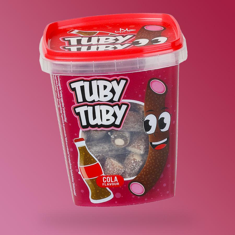 Tuby Tuby cola ízű gumicukor