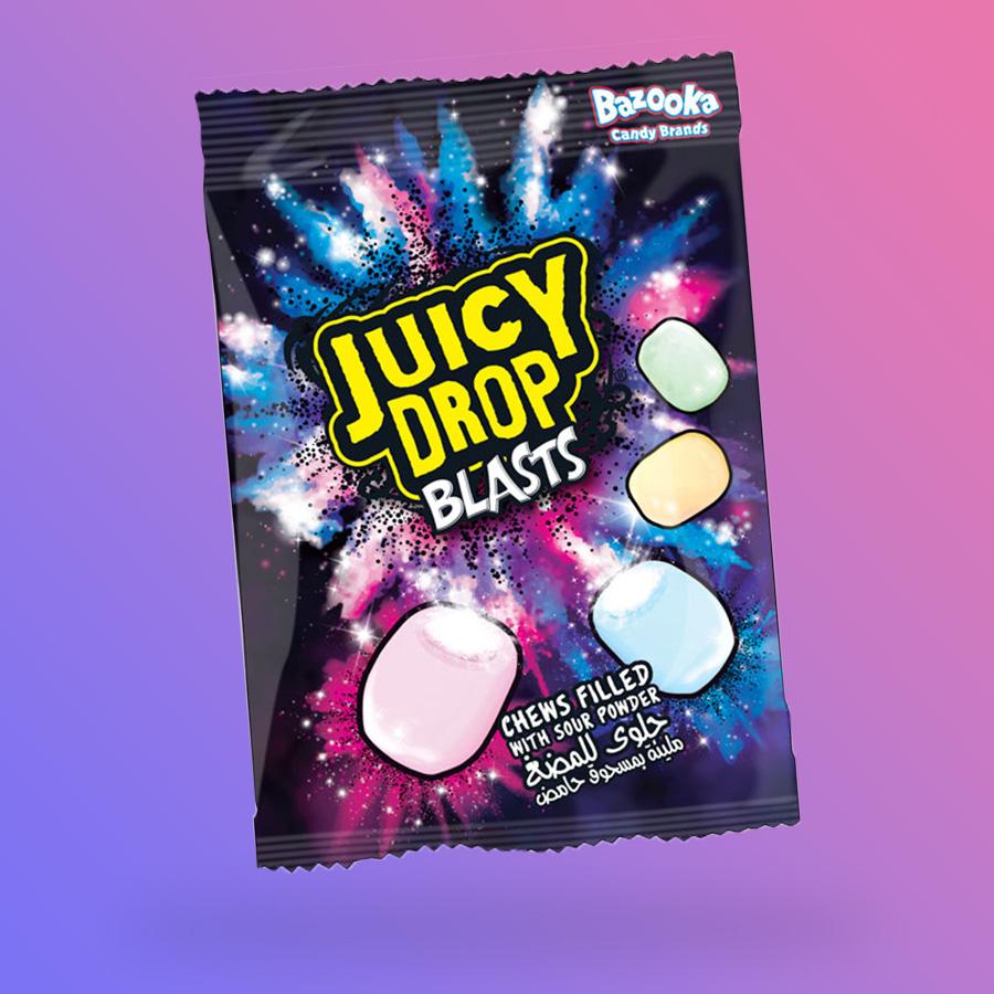 Juicy Drop Blasts olvadós cukorka - 45 g