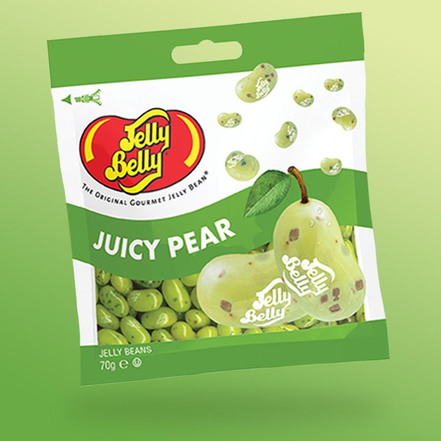 Jelly Belly Jucy Pear körte ízesítésű drazsék