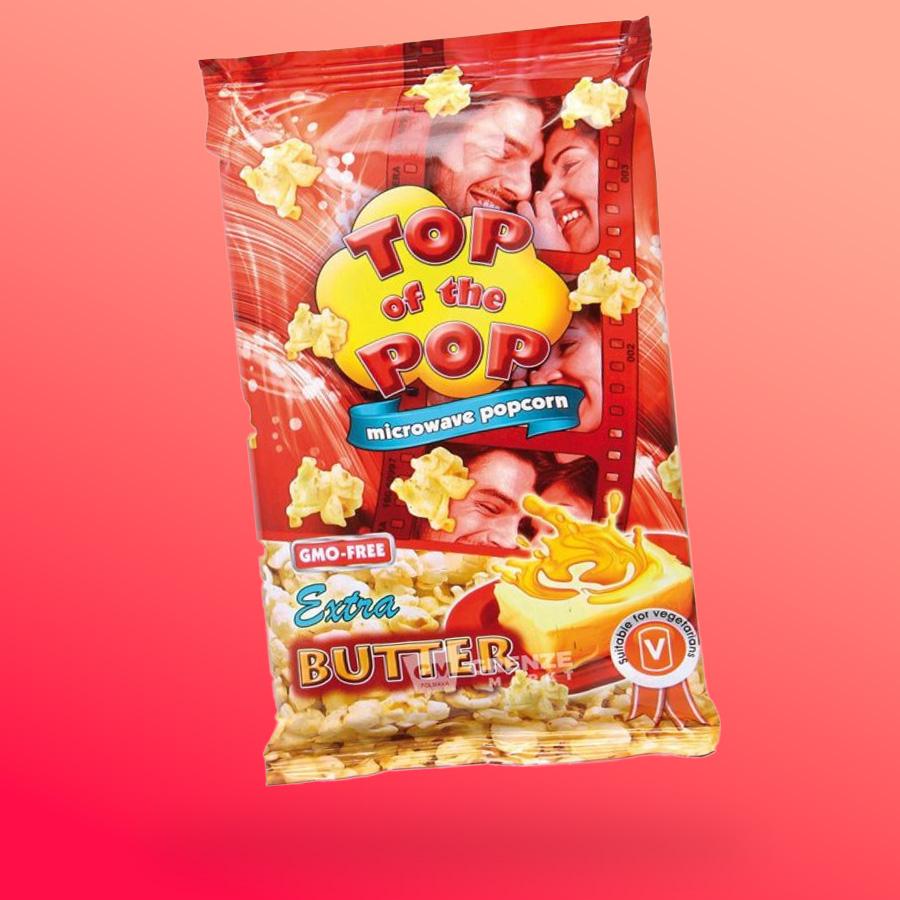 Top of the Pop Extra vajas Popcorn 100g