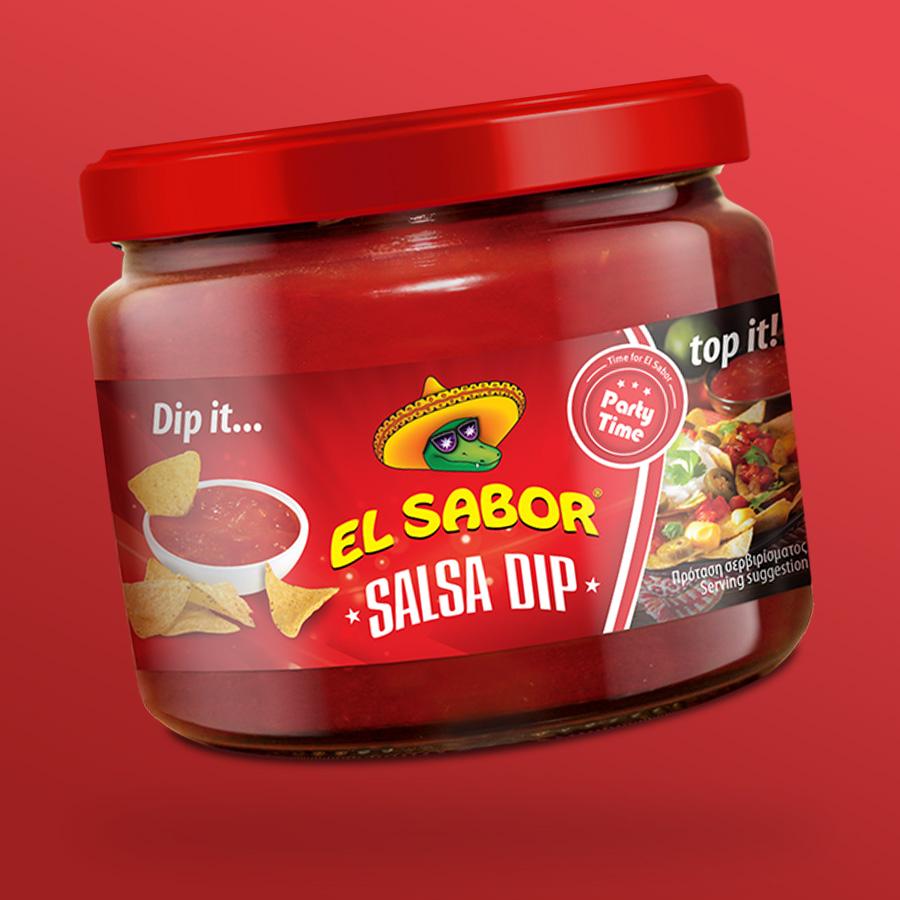 El Sabor Salsa Dip nachos szósz 315g