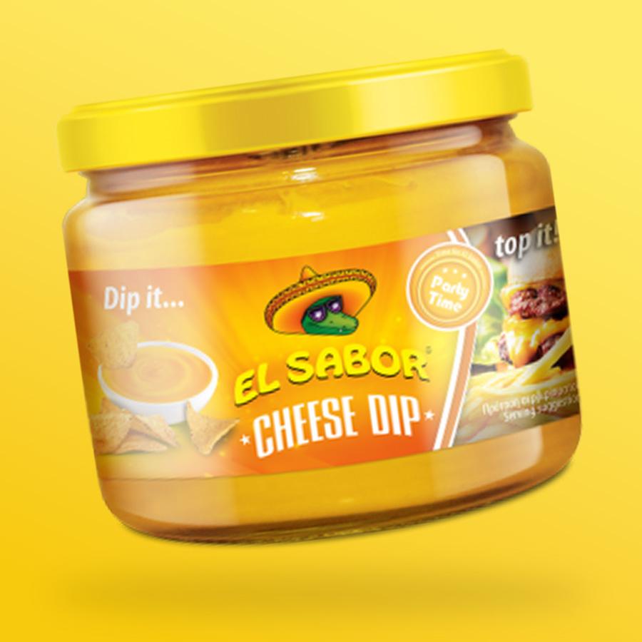 El Sabor Cheese Dip nachos szósz sajt 300g