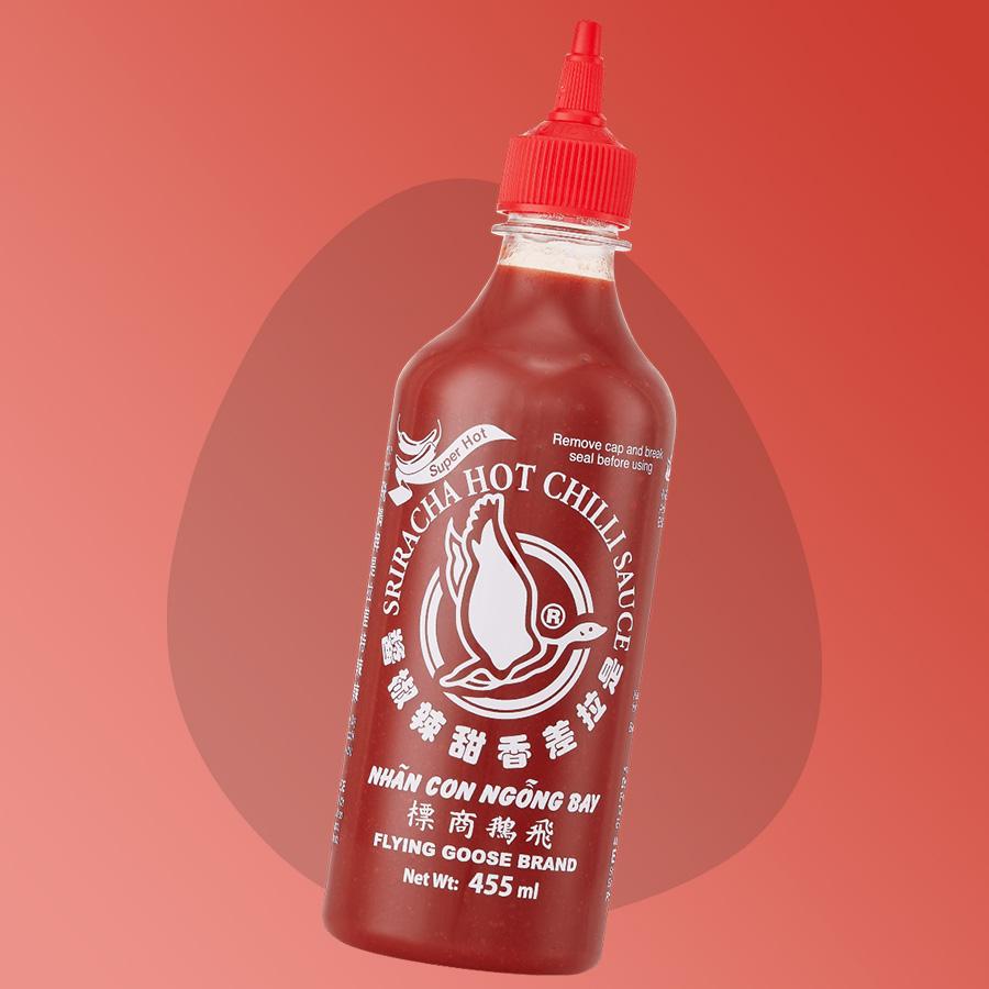 Flying Goose Sriracha szuper csípős chili szósz 455ml