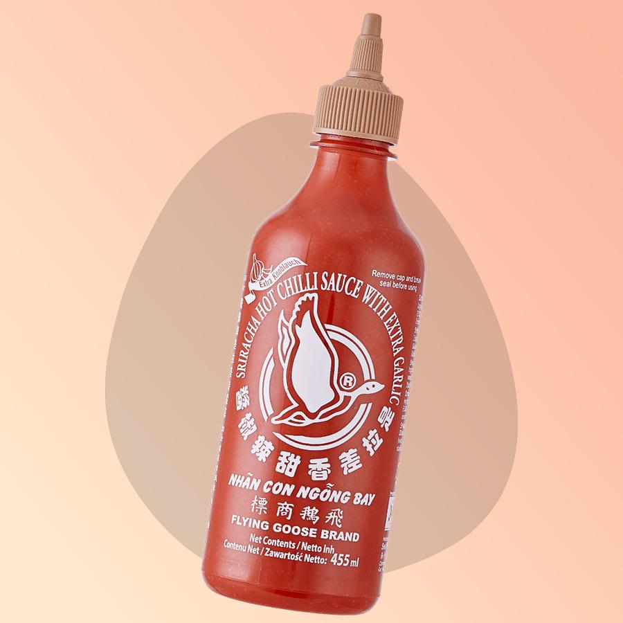 Flying Goose Sriracha fokhagymás chili szósz 455ml