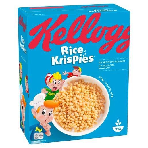 Kelloggs pirított rizs gabonapehely 375g