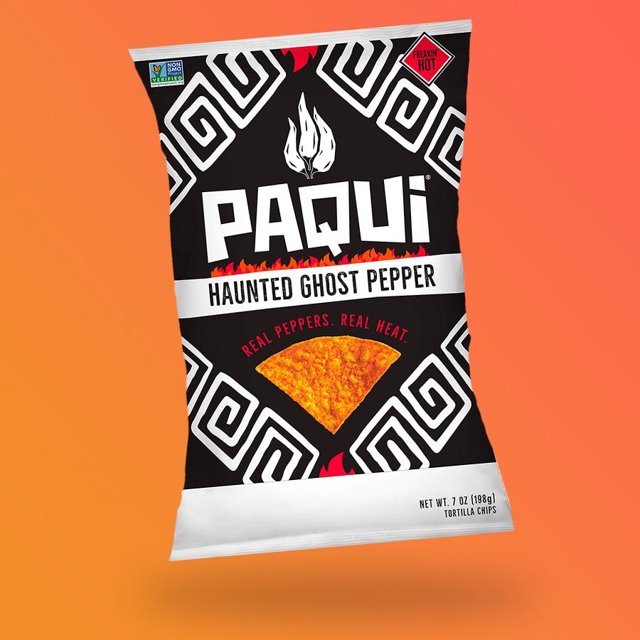 Paqui - Haunted Ghost Pepper Chilis Tortilla Chips 198g