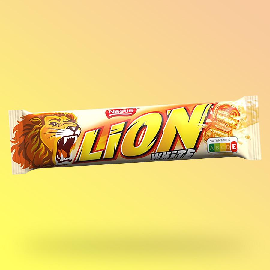 Lion fehércsokoládés szelet 42g